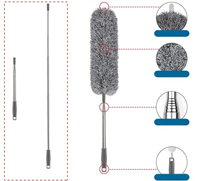 Espanador de Teto Dobrável e Extensível