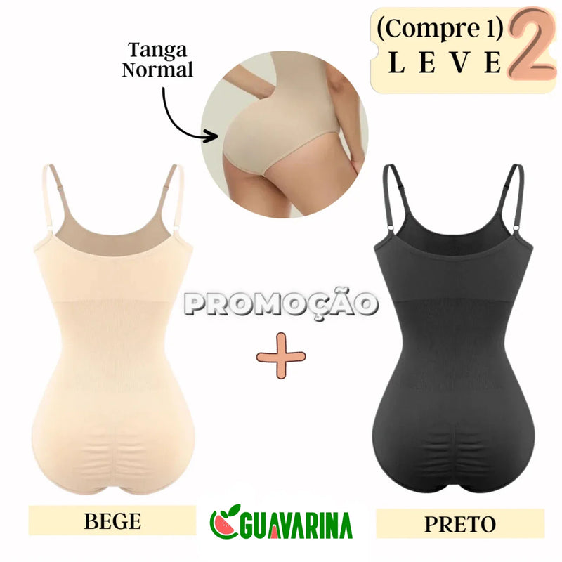 [COMPRE 1 LEVE 2] Body Modelador 5 EM 1 ModelShape - Modela, Comprime e Realça as Curvas!