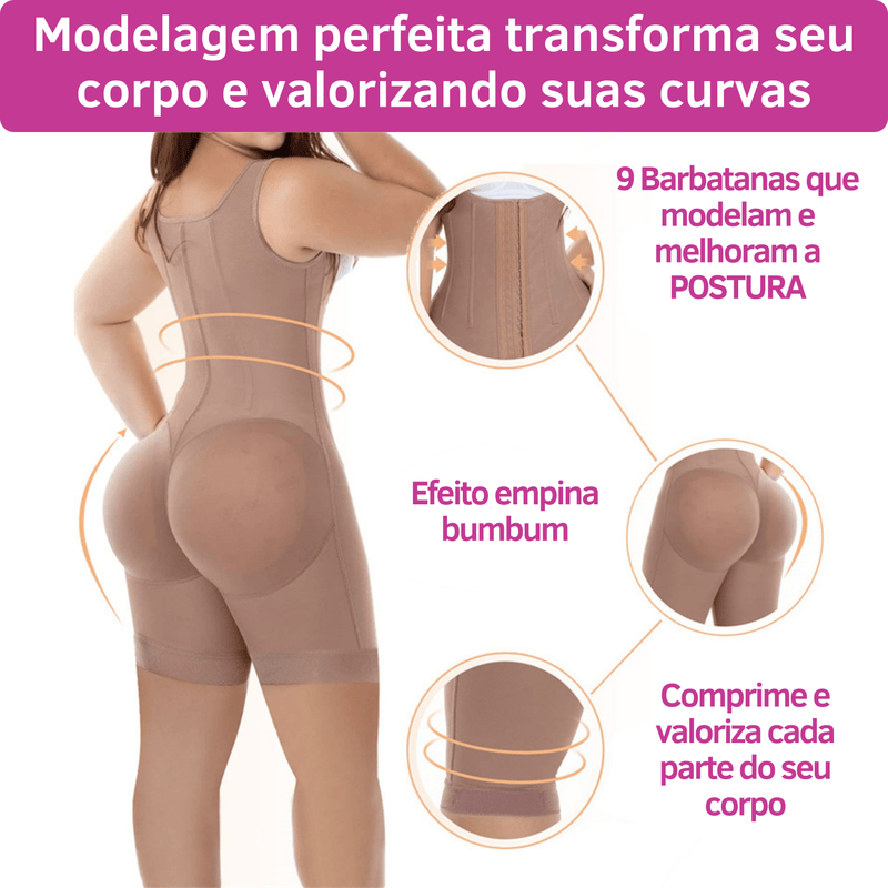 Body Ultra Modelador Nina - Frete Grátis