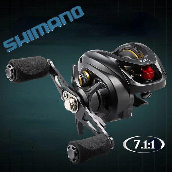 Carretilha Shimano 7.1:1 para Água Doce e Salgada + Luva de Brinde