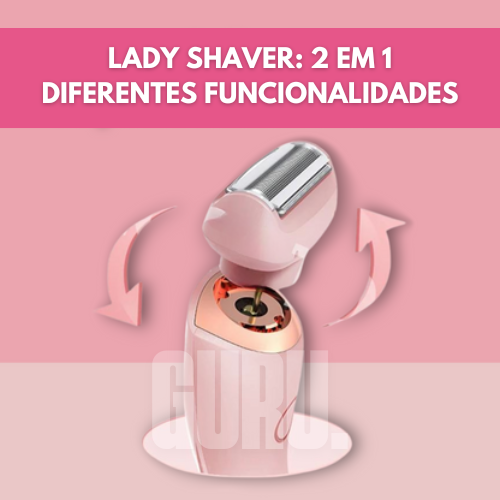 Depilador Elétrico Lady Shaver™ Laser - Frete Grátis + 40% OFF