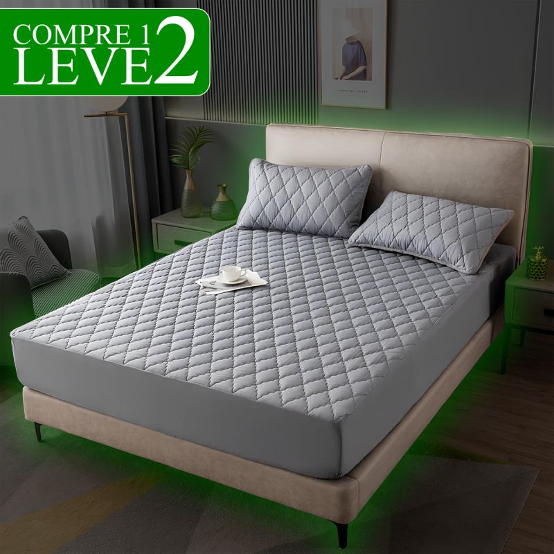 [COMPRE 1 LEVE 2] Conjunto Comfort Sleep (Sinta-se Em Um Hotel 5 Estrelas!) + BRINDE: 2 Fronhas