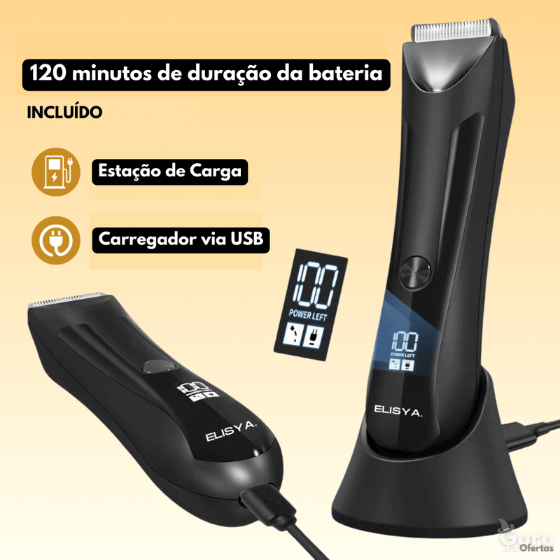 Máquina de Barbear ShavePro™ Elisya - Frete Grátis + Brinde