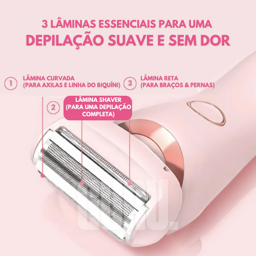 Depilador Elétrico Lady Shaver™ Laser - Frete Grátis + 40% OFF