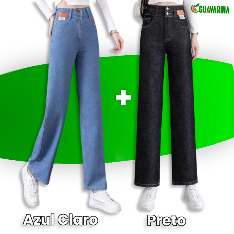 [COMPRE 1 LEVE 2] Calça Jeans Bella Confort (A Mais Soltinha e Fresca!)