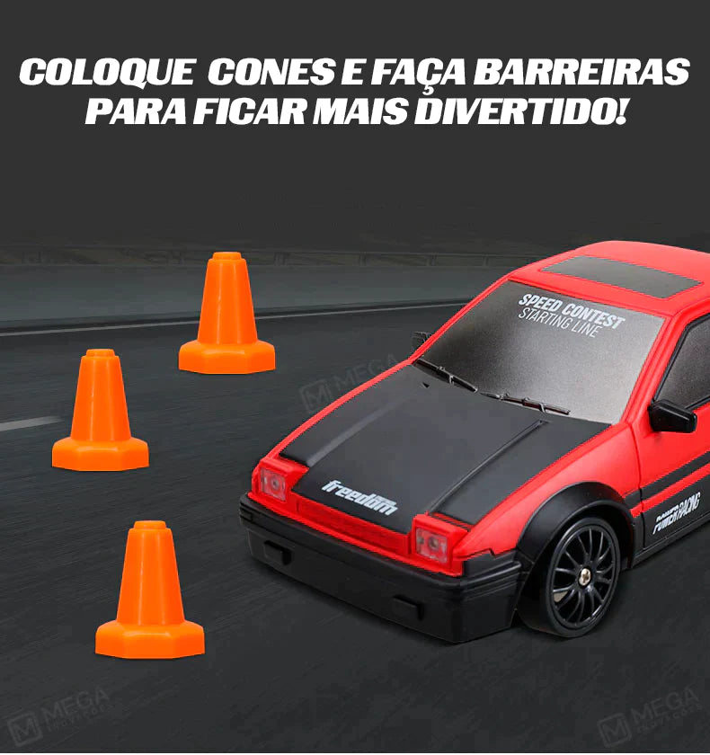 Carrinho de Drift de Controle Remoto - DriftCar