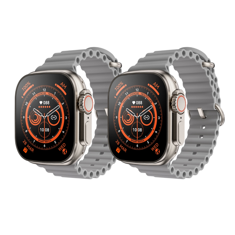 Smartwatch Serie 8 Ultra - Compre 1 Leve 2 + Brinde Ariel Store