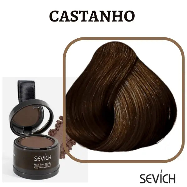 Tinta de Cabelo em Pó Sevích™ - A prova D'agua