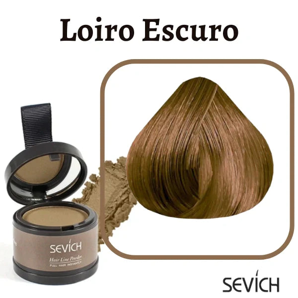 Tinta de Cabelo em Pó Sevích™ - A prova D'agua