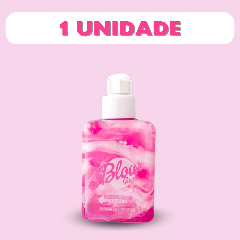 Pink Blow Girl | Gel Creme Aromatizante para Área Íntima