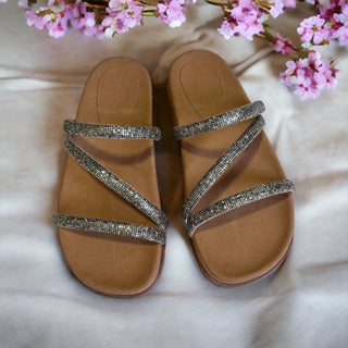 Sandália Papete Birken - Tiras Flatform