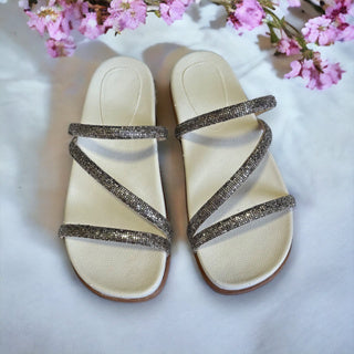 Sandália Papete Birken - Tiras Flatform