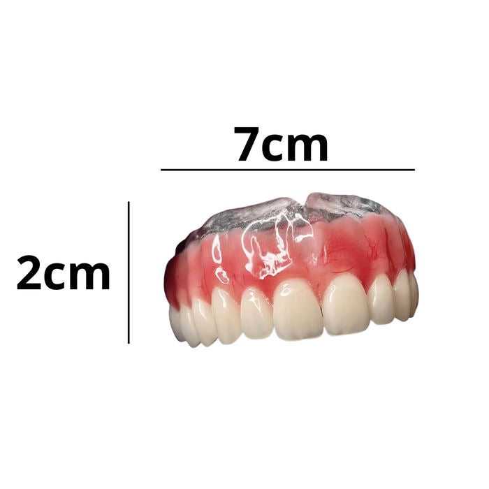 Oferta Pré Black-Friday - Dentadura de Silicone FIX | Ajustavel e Adaptativa + Kit de Limpeza de BRINDE