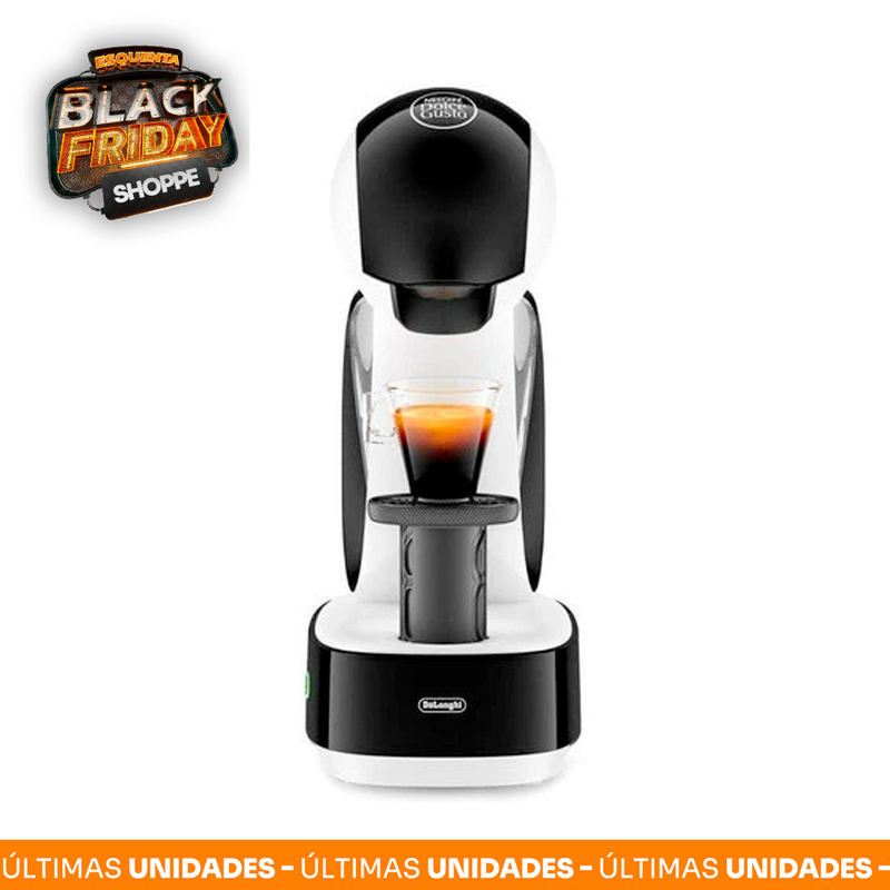 ( PRÉ BLACK FRIDAY ) Dolce Gusto + Infinissima Branca + Preto Touch Bivolt + 120 Cápsulas