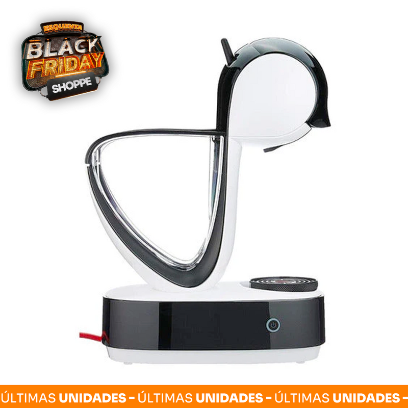 ( PRÉ BLACK FRIDAY ) Dolce Gusto + Infinissima Branca + Preto Touch Bivolt + 120 Cápsulas