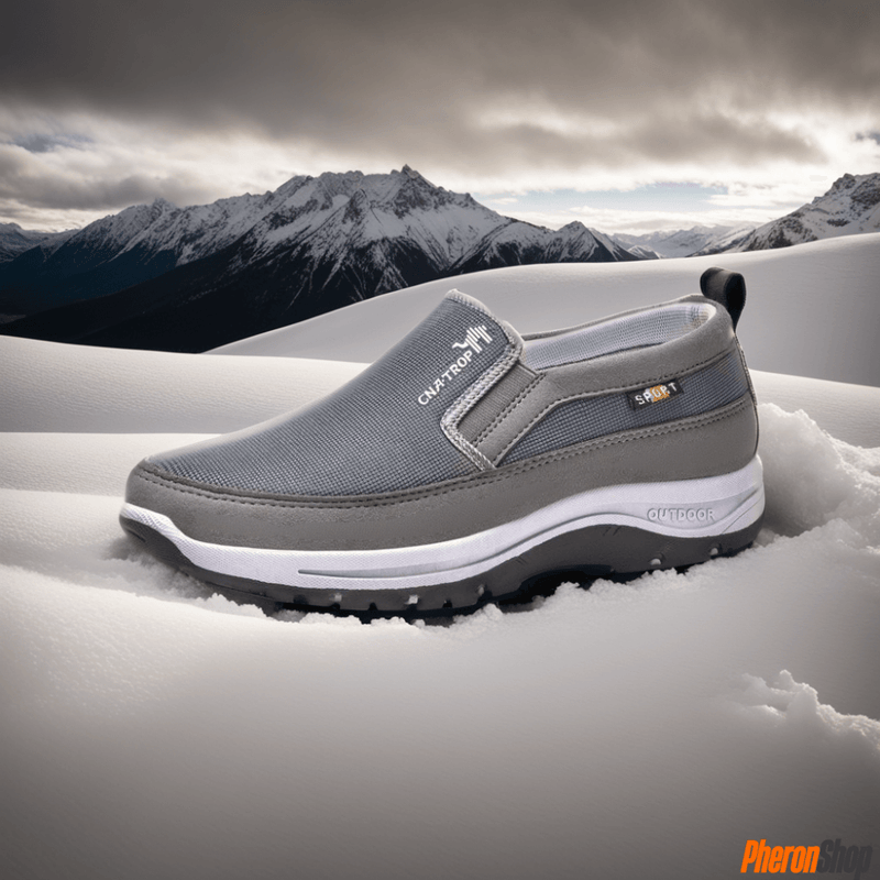 Tênis Ortopédico Pheron Comfort Titanium - Conforto Supremo