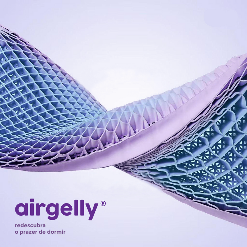 Travesseiro Airgelly® 2.0 + 4 Fronhas (BRINDES)